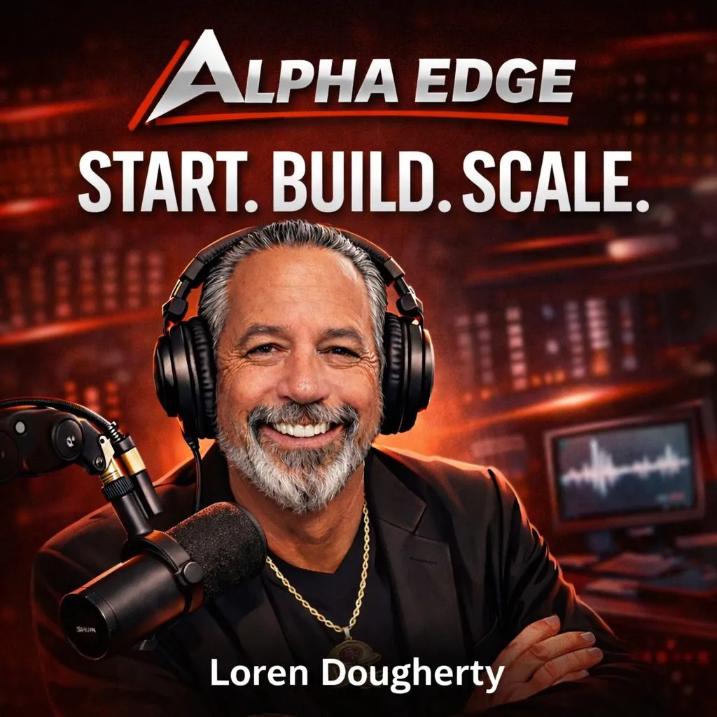 Alpha Edge. Start. Build. Scale. Hosted by Loren Dougherty.